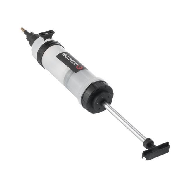 Шприцы для смазки и залива масла INTERTOOL Шприц для технічних рідин 1.5л, з комплектом насадок AT-3073