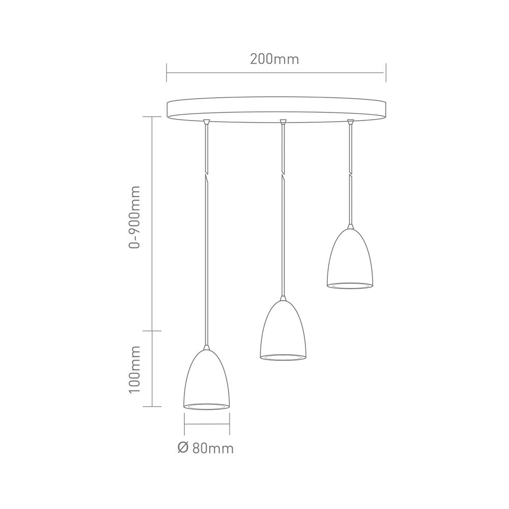 Акцентные светильники  GLOBAL LED-Светильник акцентный 3*7W 4100K (чёрный) 3-GPL-12141-CB