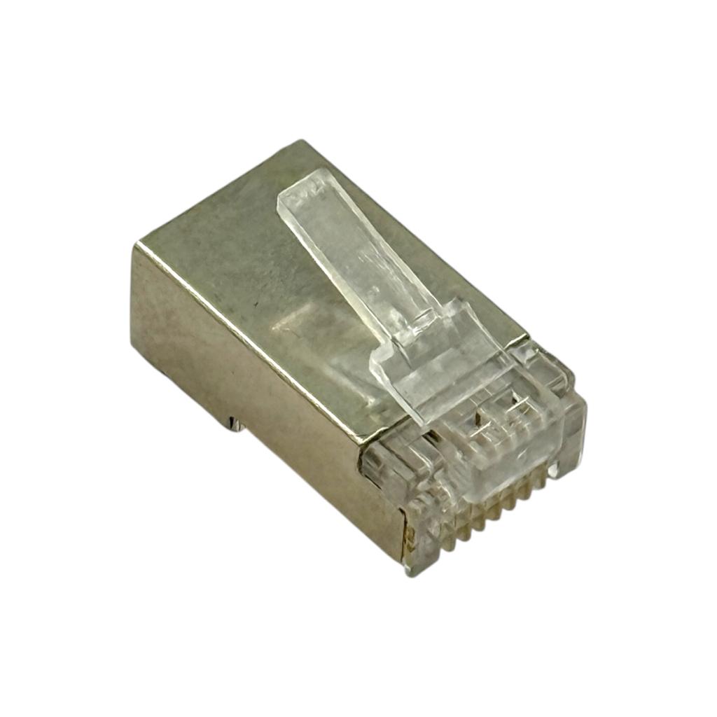 TV Фурнитура Коннектор компьютерный RJ-45 (8P8C) на 8 контактов екранований