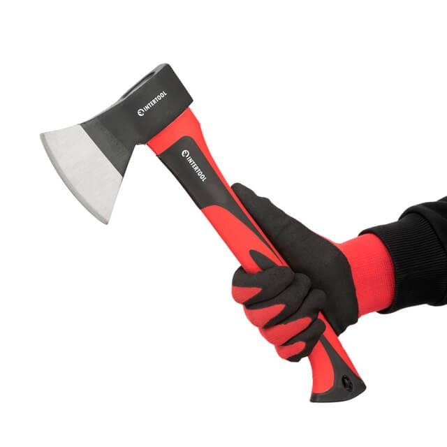 Топоры, колуны INTERTOOL Топор 600г., ручка из фибергласса HT-0261