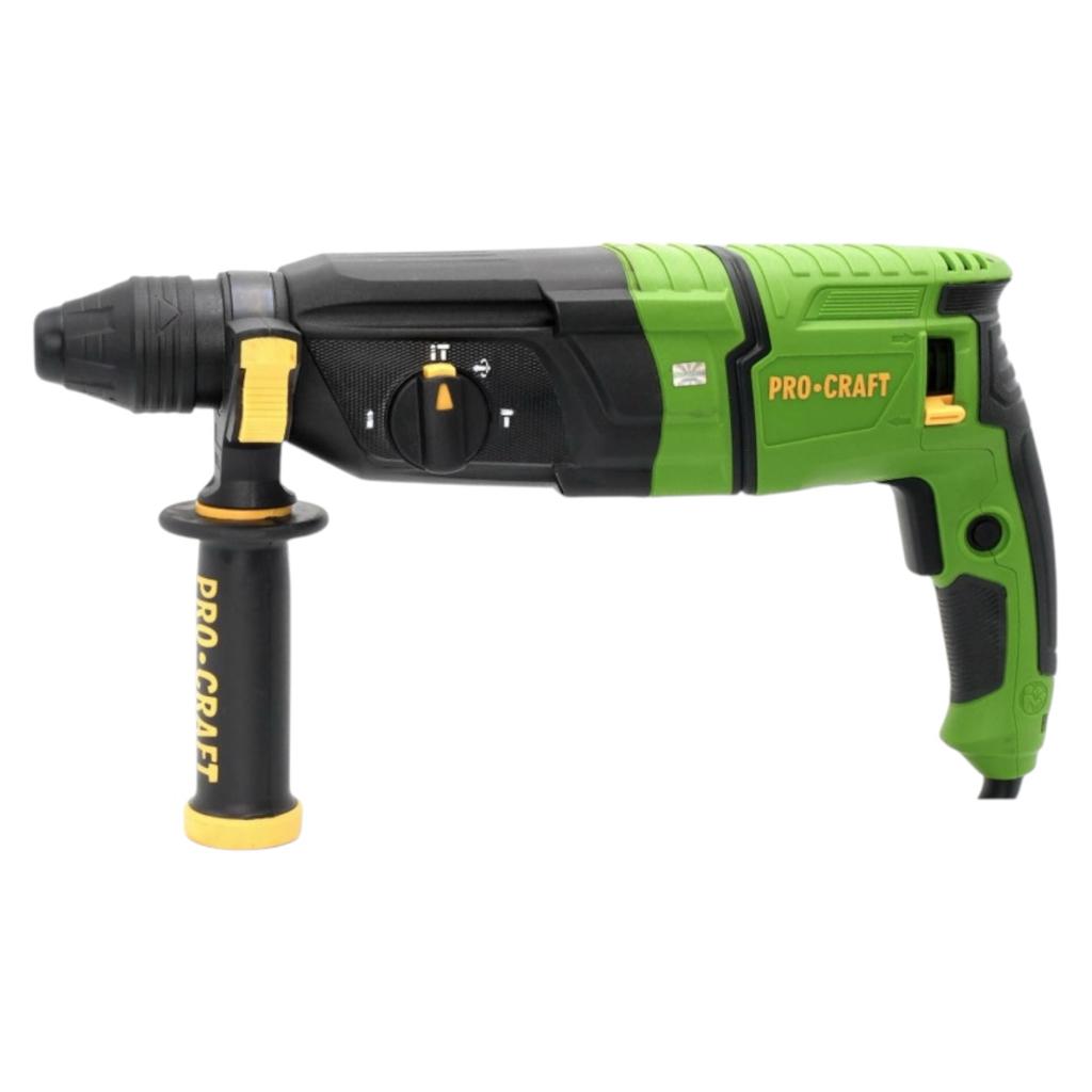 Перфоратори (електричні) PROCRAFT Перфоратор прямий 3,2Дж. 900Вт. SDS PLUS BH1100
