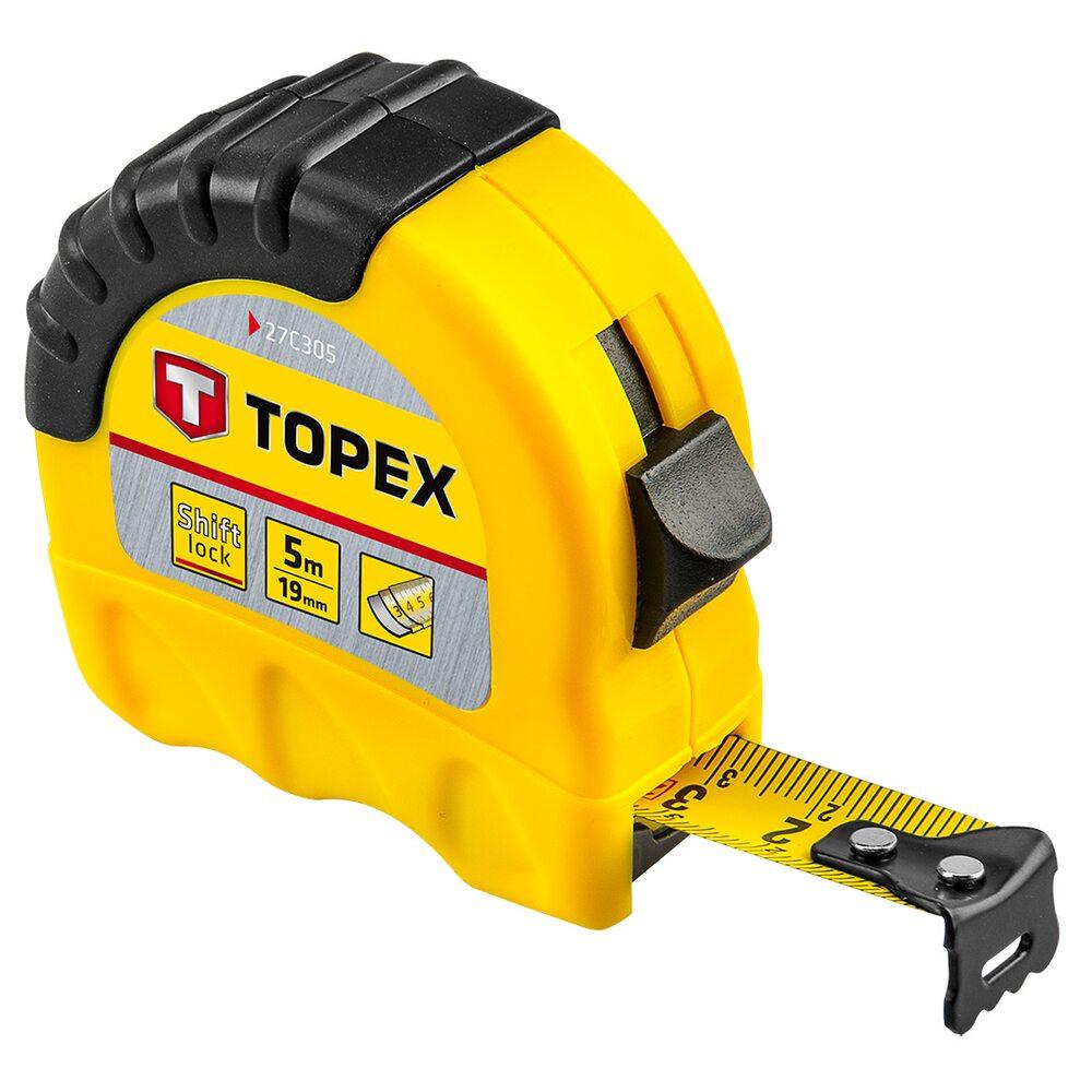 Рулетки TOPEX Рулетка 5м. 27С305
