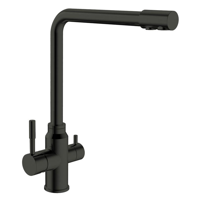 Змішувачі для кухні MIXXUS SUS-021 BLACK Змішувач для кухні під фільтр MI5861