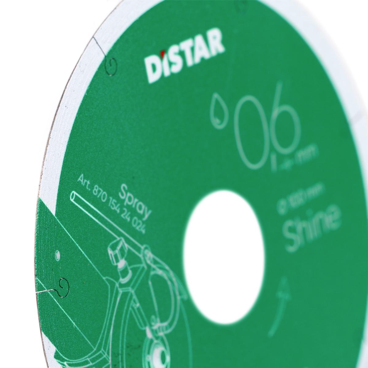 Диски алмазні DISTAR 1A1R Shine Диск алмазний 101,6x0,6x22,23 11133034025