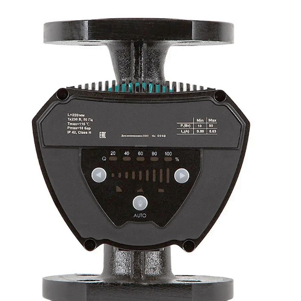 ЦИРКУЛЯЦІЙНІ НАСОСИ AQUATICA GPA40-6F/220 IV Насос циркуляційний енергозберігаючий фланц 6-90Вт Hmax 6м Qmax 125л/хв DN40 220мм + зворотний флан 774082