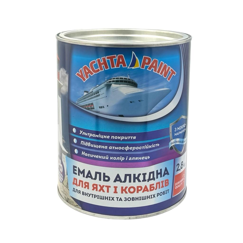 Эмаль ПФ-115 YACHTA PAINT Эмаль алкидная ПФ-115 2,8 кг. (ГОЛУБАЯ)