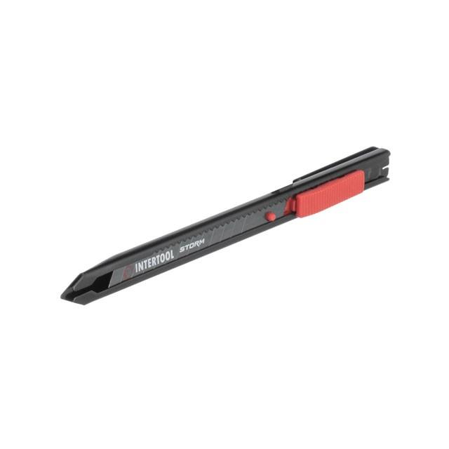 Ножи строительные INTERTOOL STORM Нож сегментный 9мм, металлический HT-0513
