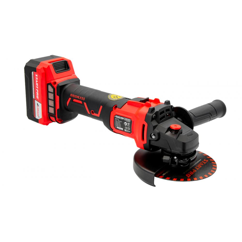 УШМ (аккумуляторные) START PRO УШМ аккумулятор. 5A/h 21V SAG2-21/2B BRUSHLESS