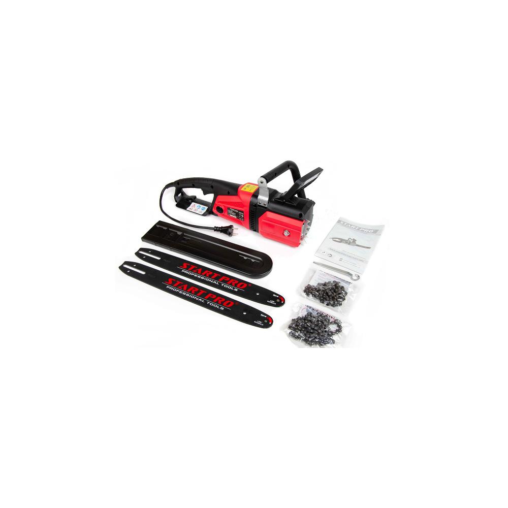 Пилы цепные электрические START PRO Пилка цепная электрическая прямая 2750W (2 цепи+2 шины) SCS/Е-2750