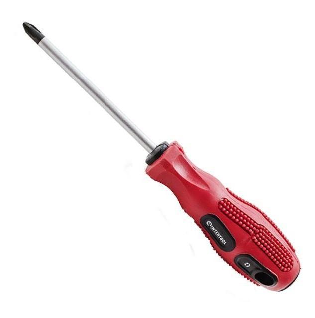 Отвёртки, наборы отверток INTERTOOL Отвёртка крестовая PH2*150 VT-3145