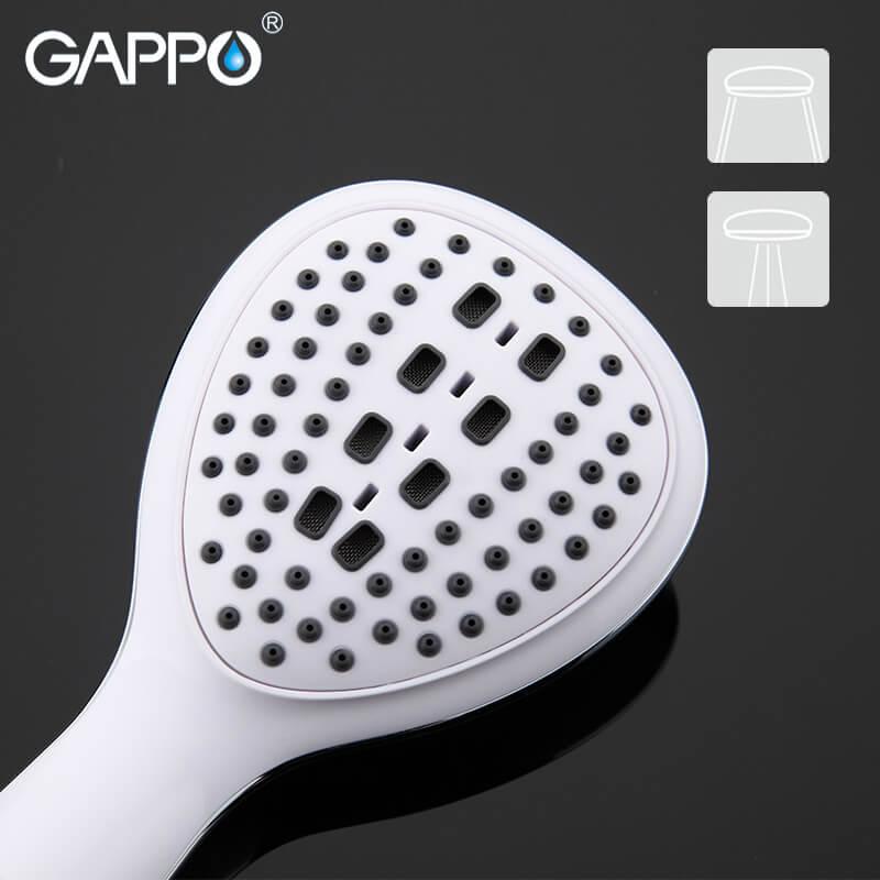 Лійки для душу GAPPO G25 Лійка для душу (білий) (2 функції)