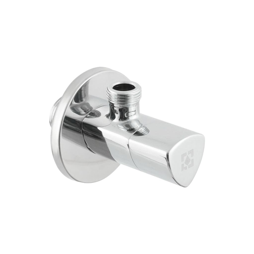 Краны серии Silver Raftec Кран угловой приборный с керамическим запорным. элементом 1/2х 3/8 Relo Silver VKE801005N