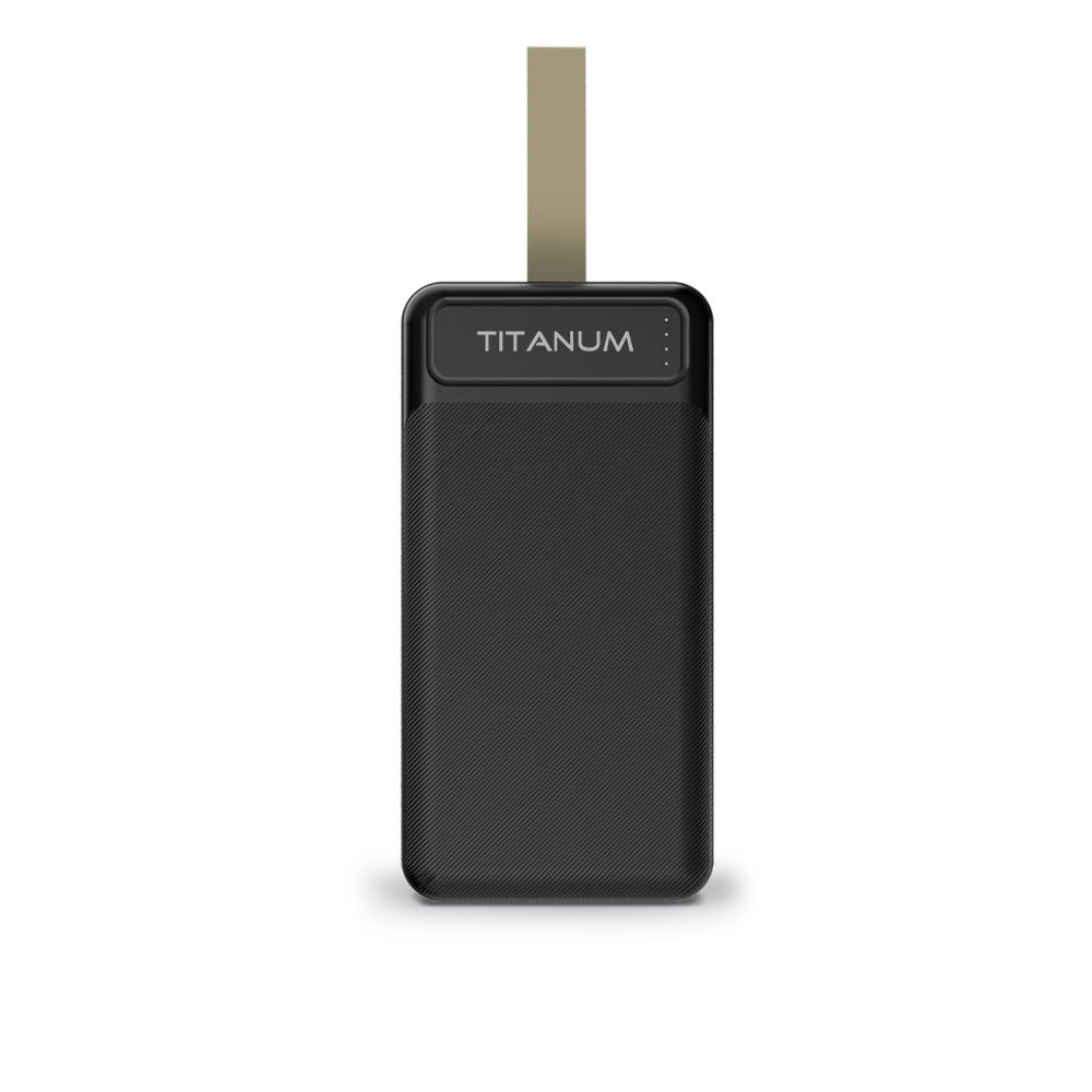 Повербанки (POWER BANK) TITANUM Power bank 30000mAh  TPB-914 Black