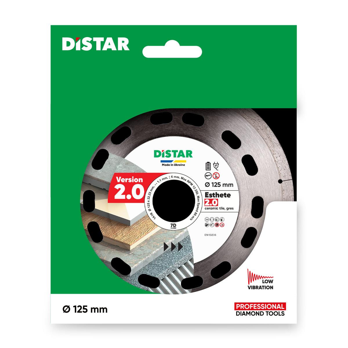 Диски алмазні DISTAR 1A1R Esthete 2.0 Диск алмазний 125x22,23мм. 10126024010