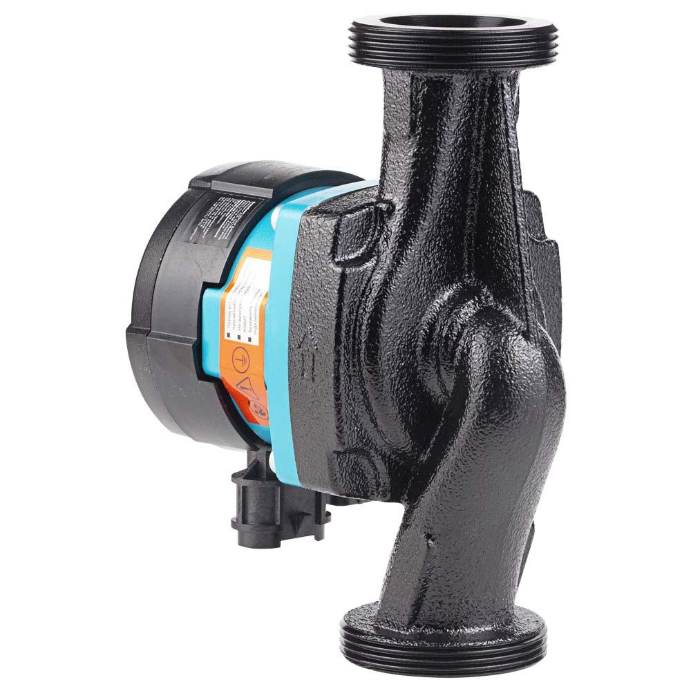 ЦИРКУЛЯЦИОННЫЕ НАСОСЫ AQUATICA GPA32-8/180 III Насос циркуляционный энергосберегающий 5-90Вт Hmax 8м Qmax 73л/мин Ø2 180мм + гайки Ø1¼ 774064