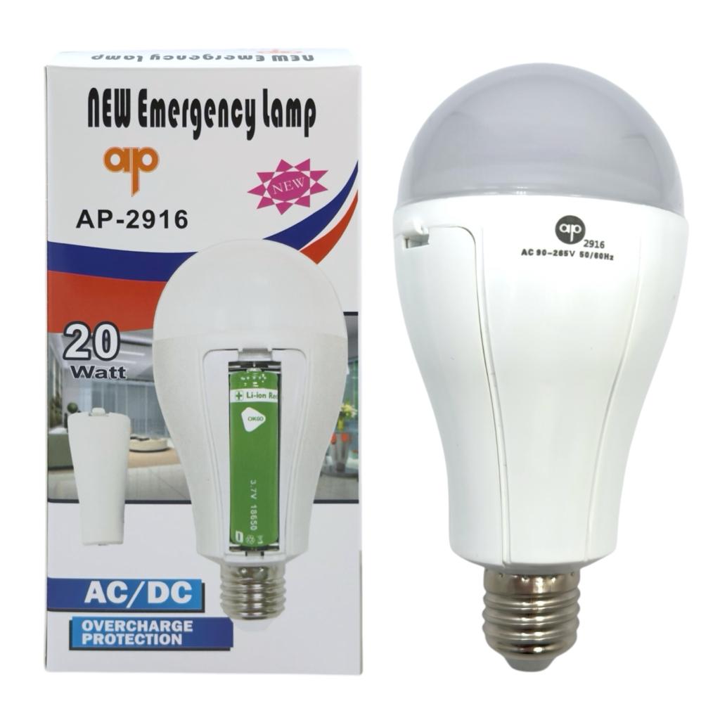 LED-Лампы LED-лампа акумуляторна 20W 6800-7300K (2*18650)