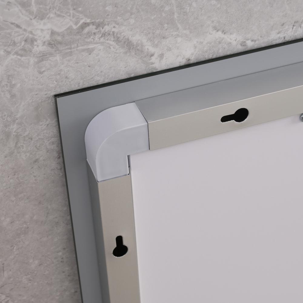  Дзеркала з підсвічуванням MIXXUS HARD MR06-60x80 Дзеркало (LED Touch, Anti-fog, димер, регулюванням яскравості, годинник) (MI6929)
