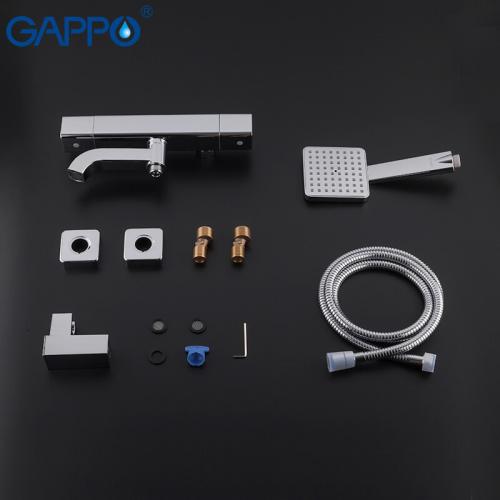 Смесители для ванной GAPPO G3291 Смеситель для ванной с термостатом лат. корп.