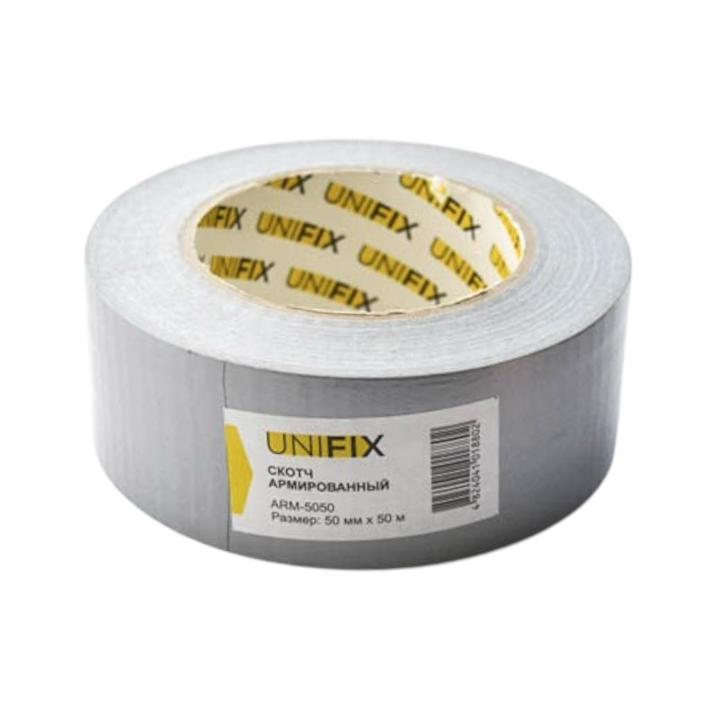 Клейкие ленты (скотч) UNIFIX Армированная клейкая лента 50мм*50м (СИРА) ARM-5050