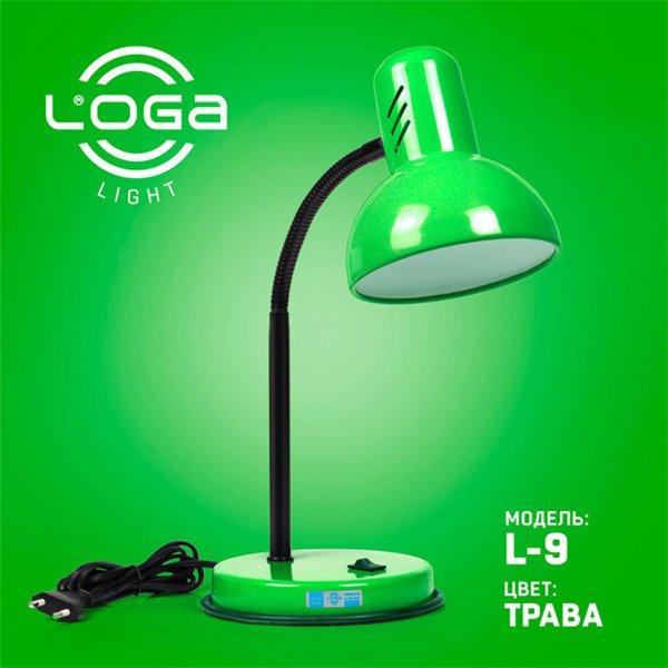 Настольные лампы (обычные) ТМ LOGA Настольная лампа ТРАВА L-9
