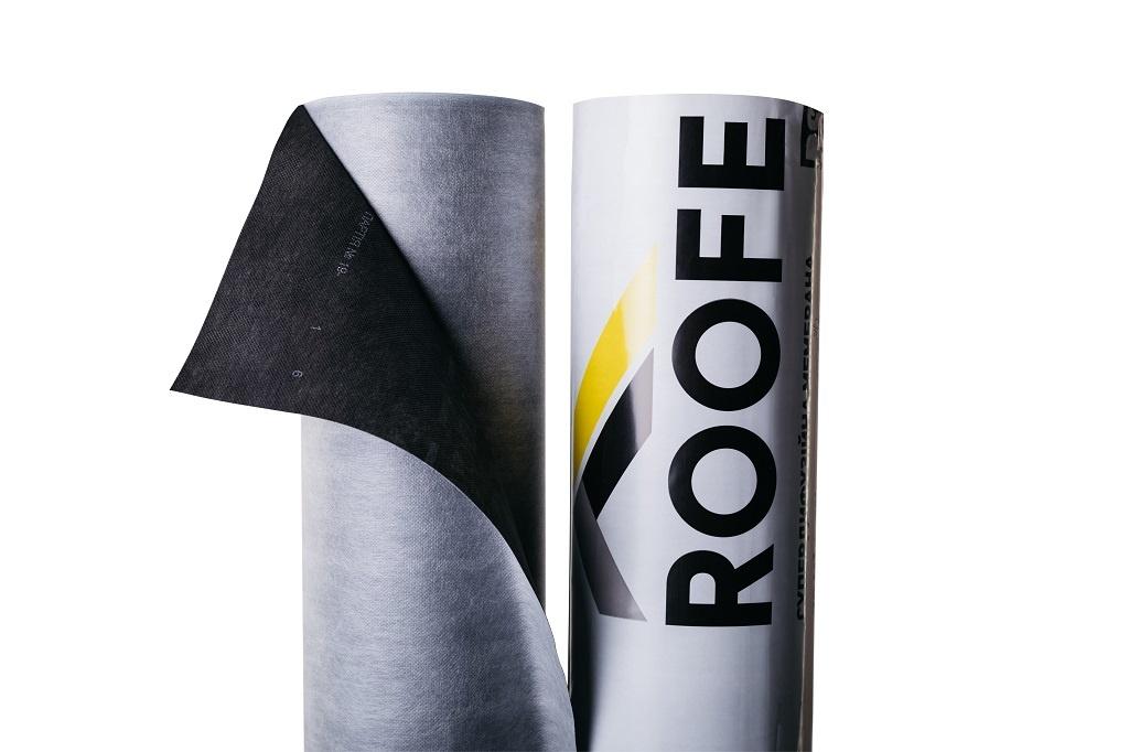 Мембраны строительные Roofer RS100 Супердифузійна мембрана 90г./м2, 1.6*70м.кв. (бежева)