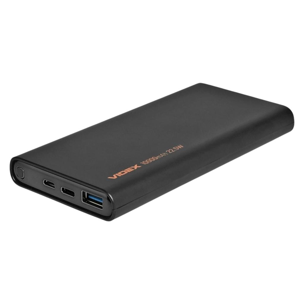 Повербанки (POWER BANK) VIDEX VPB-310-B Power bank 10000mAh PD20W 22.5W Black