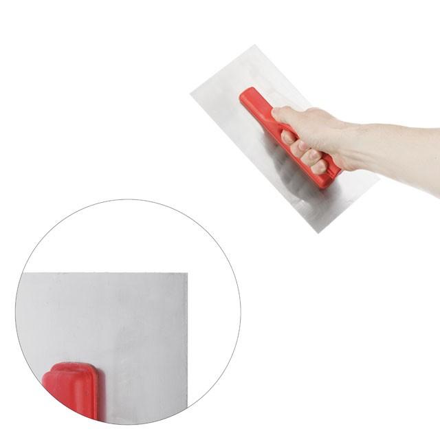 Тёрки INTERTOOL Тёрка из нерж. стали 130*280 без зубьев KT-0003