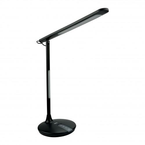 Настільні LED-лампи HOROZ Arya Настільна LED-лампа 8W 3000-6000K 480Lm (ЧОРНА)