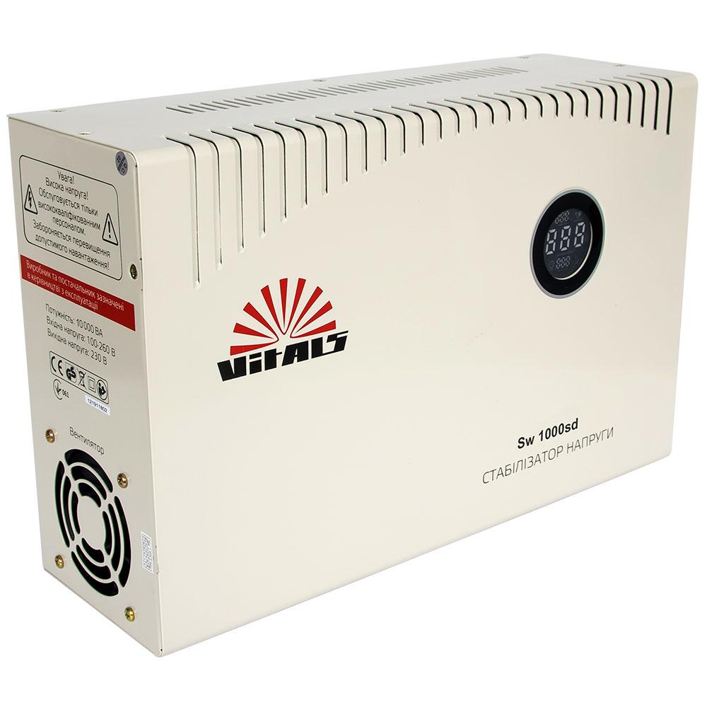 Стабілізатори VITALS Стабілізатор напруги (10000W) Sw 1000sd