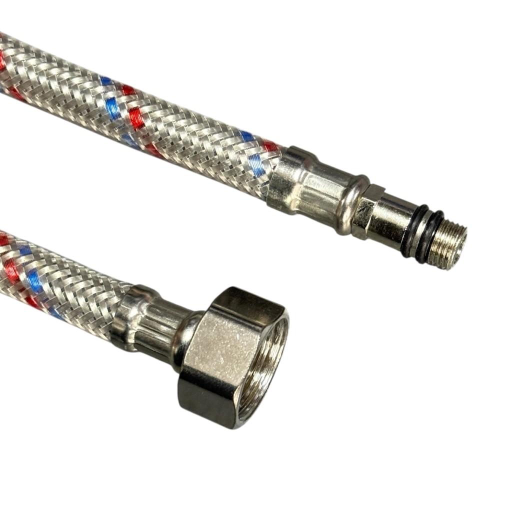 Гибкая подводка  ITAL ULTRA NEW Шланг гнучкий з короткою голкою M10x1/2 80см. 1055435