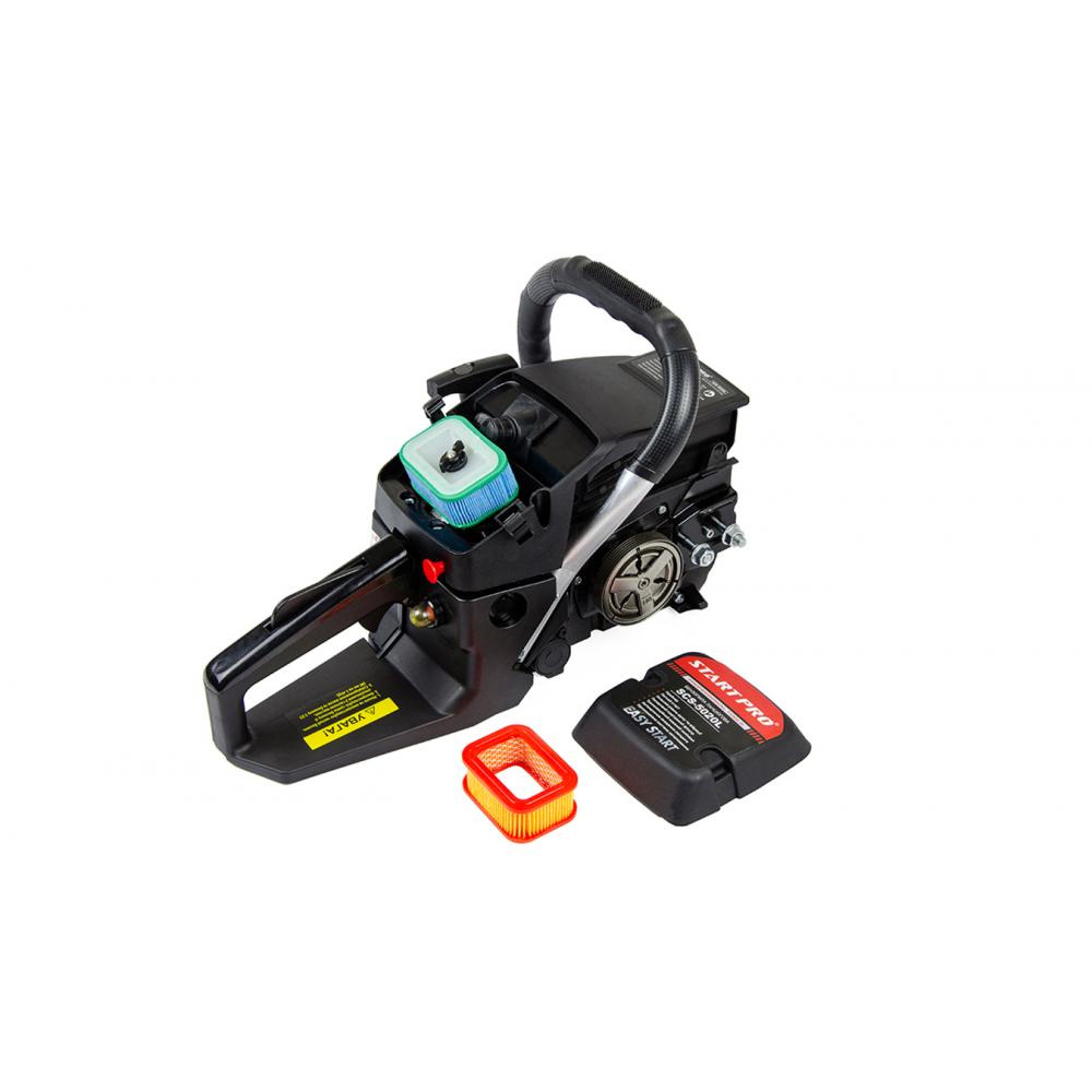 Пилы цепные бензиновые START PRO Бензопила (2 шины,2 цепи) SCS-5020L