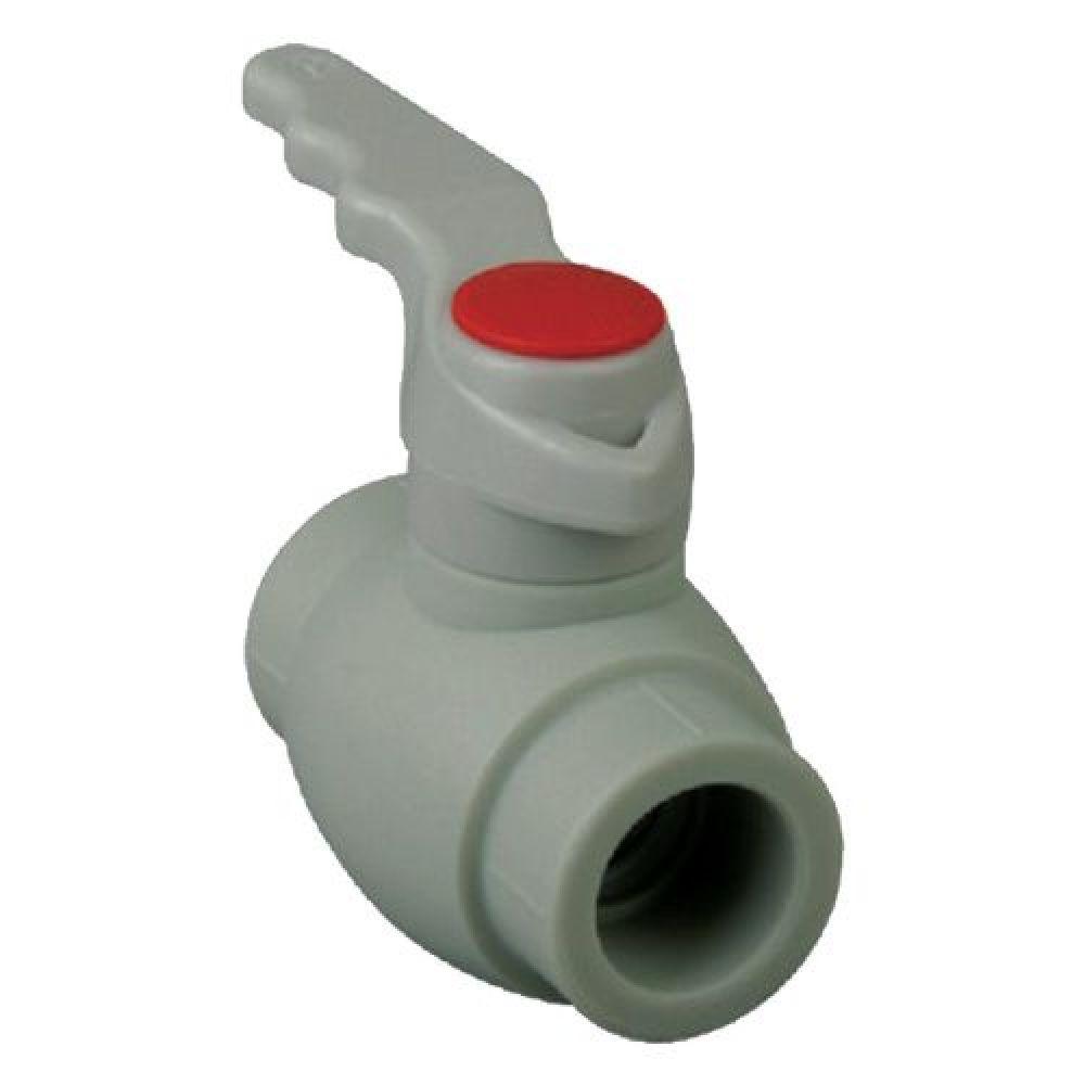 PPR Фитинги KOER K0175.PRO PPR Кран шаровый Ø20 (ручка, латунный шар)