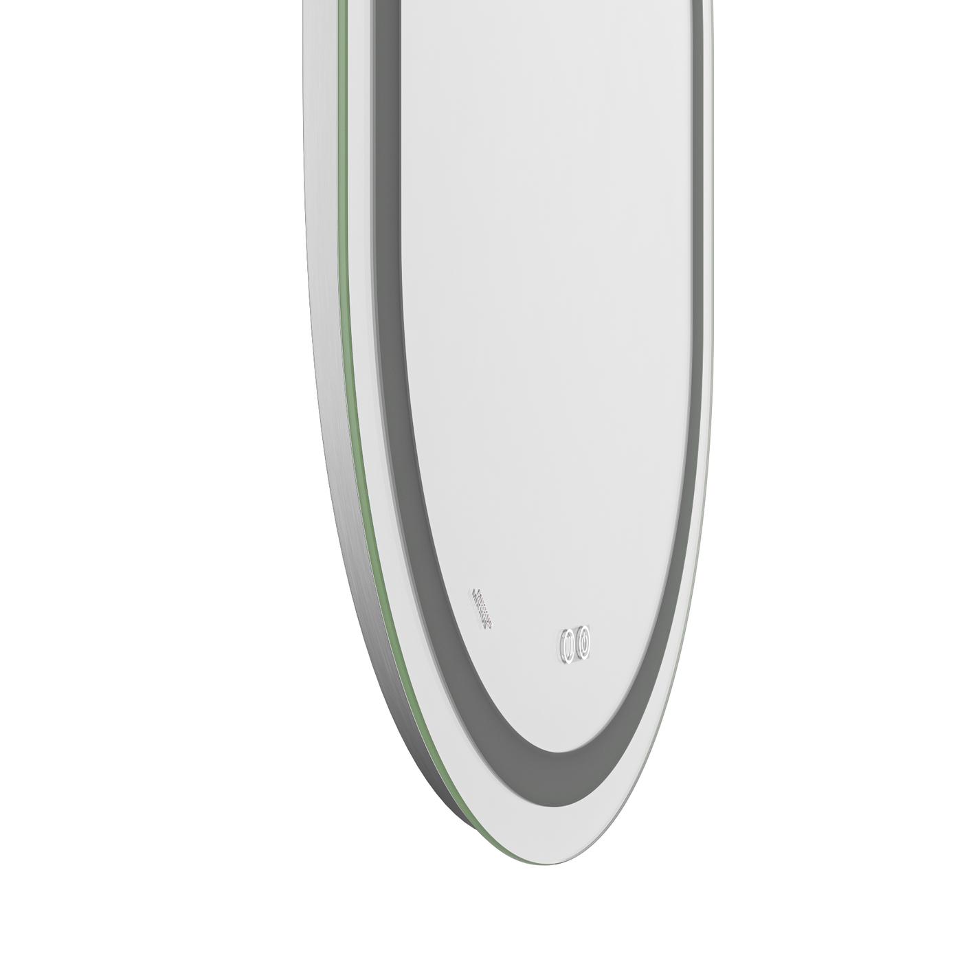  Дзеркала з підсвічуванням MIXXUS Premium ELLIPSE MV05-90x70-REVERSE Дзеркало (LED Touch, Anti-fog, димер (3-6,5kK)) (MP6644)