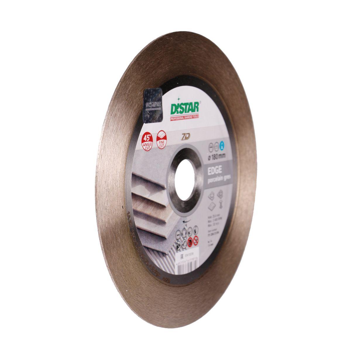 Диски алмазні DISTAR 1A1R EDGE Диск алмазний 180x1,4/1/1,6x25x25,4мм. 11120421014