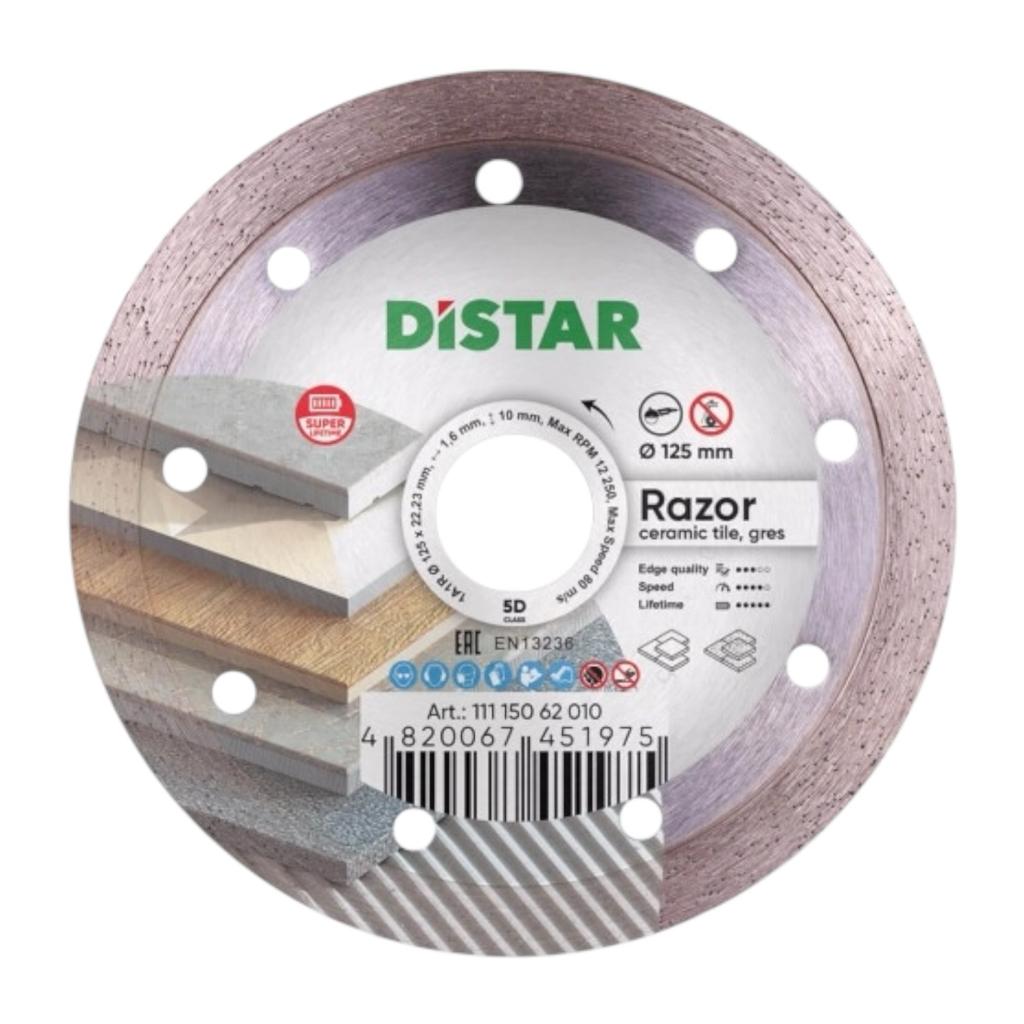 Диски алмазні DISTAR 1A1R Razor Диск алмазний 125x1,6x10x22,23 11115062010