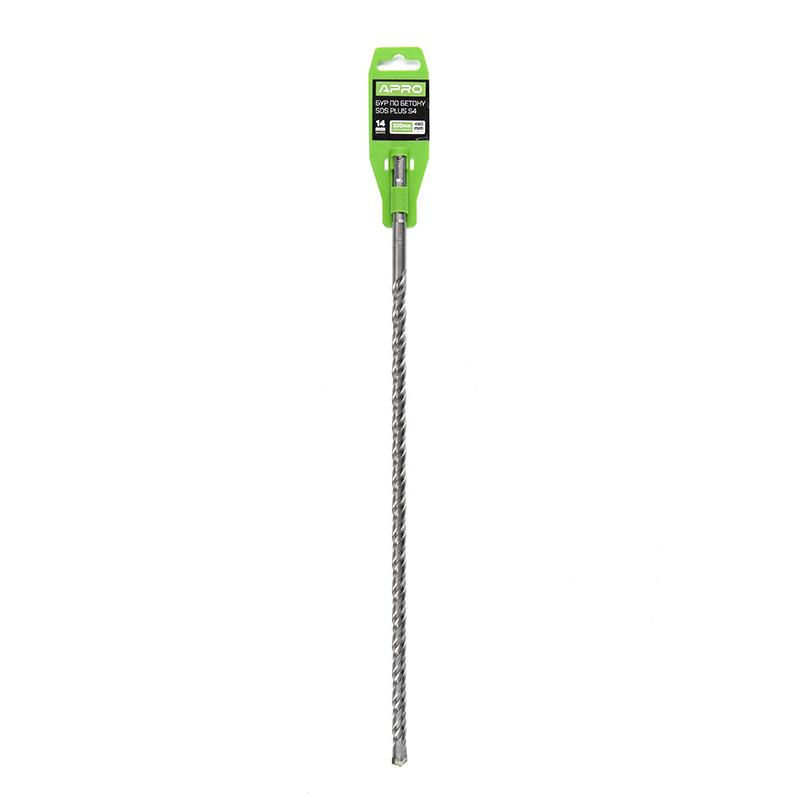 Буры APRO Бур по бетону SDS PLUS S4 Ø14x460мм 815054