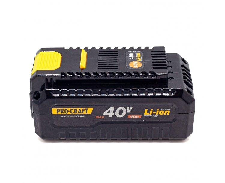 Аккум. батареи и ЗУ PROCRAFT Аккумуляторная батарея 40В, 4Аh Battery40/4
