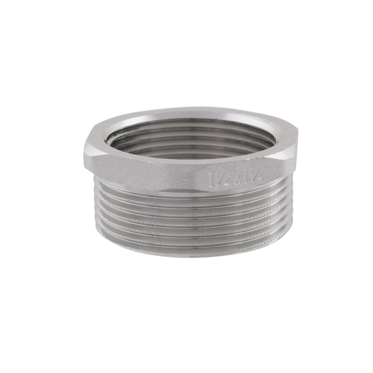 Фітінги різьбові нікельовані Nickel Raftec Футорка 40з*25в (1 1/2З-1 1/4В) нікель F0504