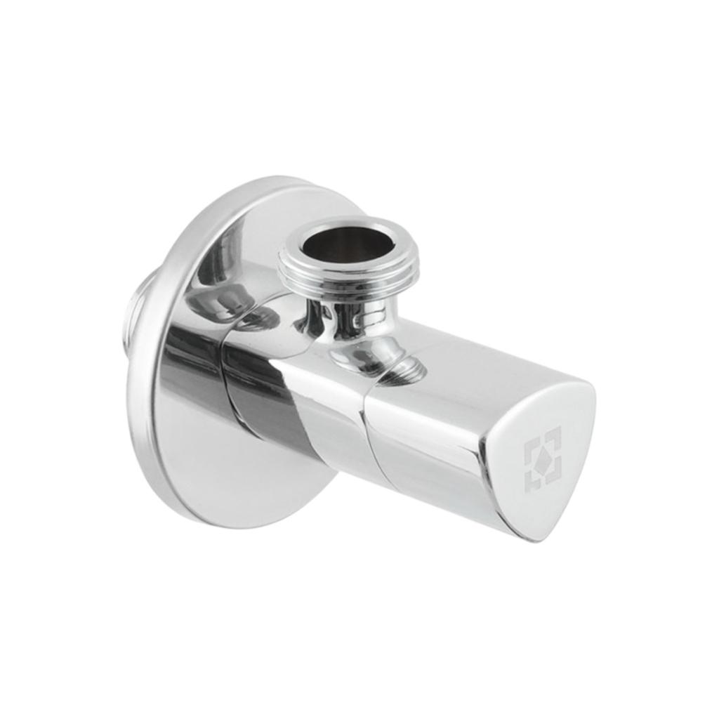 Краны серии Silver Raftec Кран угловой приборный с керамическим запорным. элементом 1/2х 1/2 Relo Silver VKE80101
