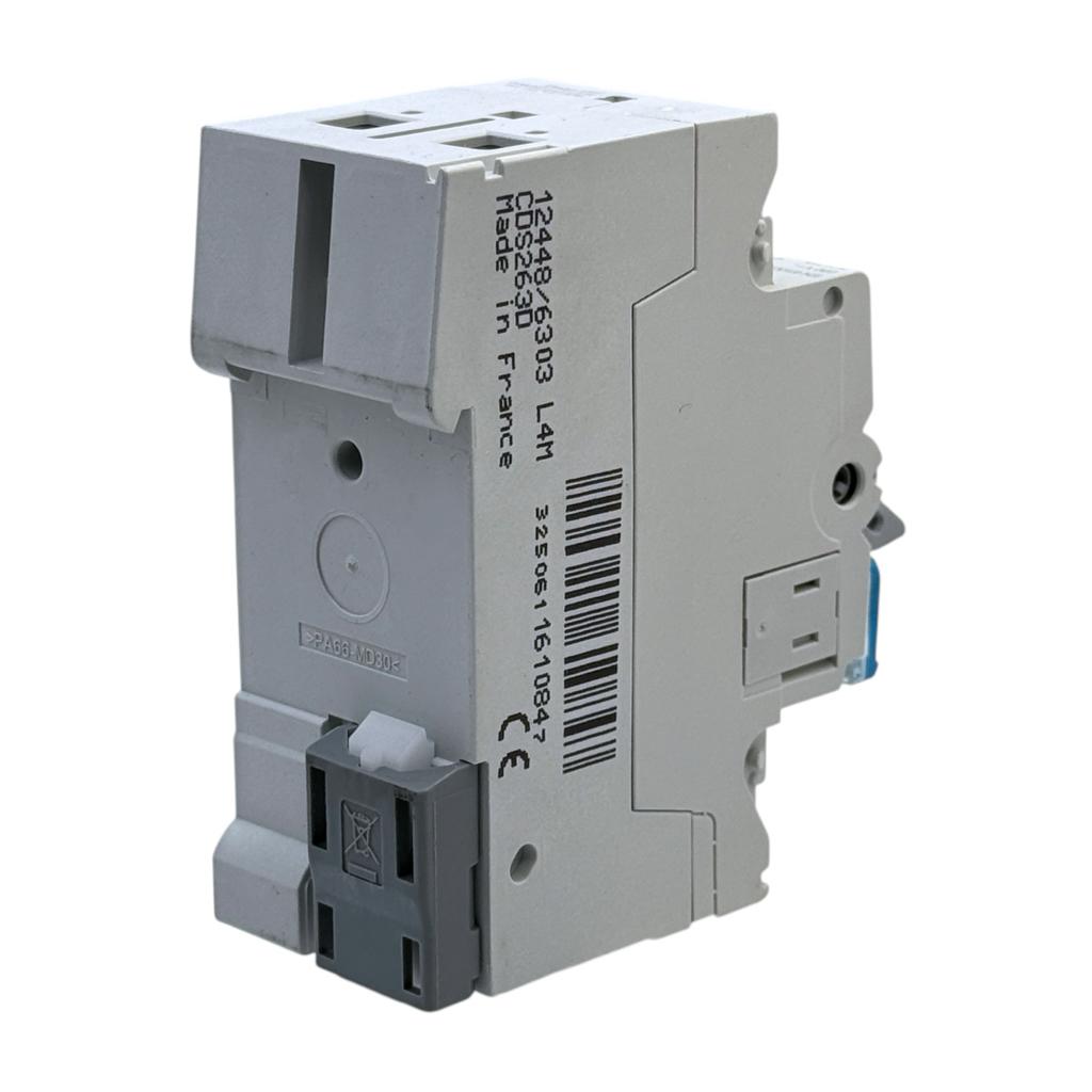 УЗО Hager Дифреле (ПЗВ) 1P+N 40A «A» 30mA, 6kА CDS263D QC