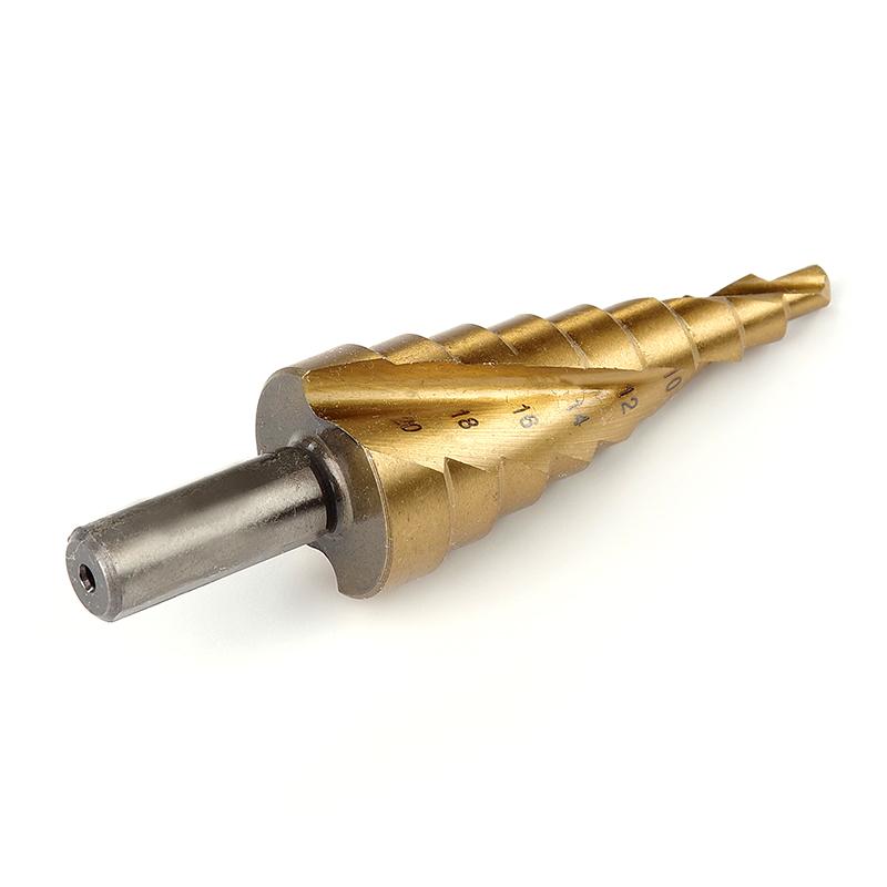 Ступенчатые свёрла APRO PRO SERIES Сверло ступенчатое HSS/M2 Ø4-20мм 830746