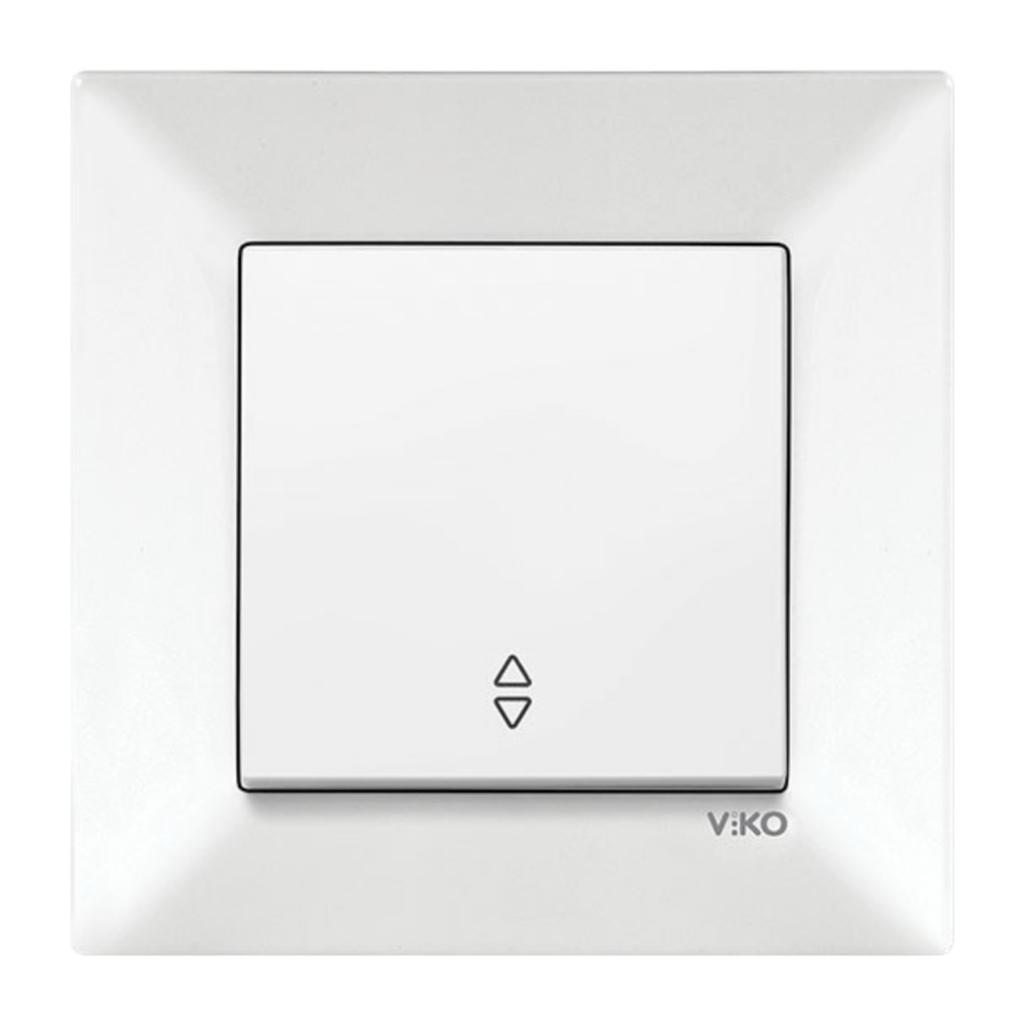 MERIDIAN (біла) VIKO MERIDIAN Вимикач внутрішній 1-й прохідний (білий) 90970004-WH
