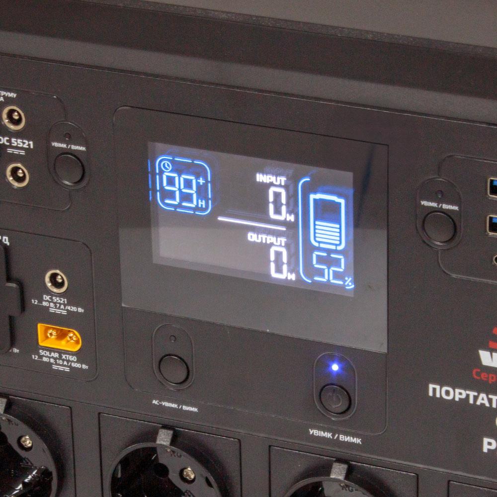 Портативные зарядные станции VITALS Professional PS 1800qc Портативная зарядная станция 220В 1800Вт. (1536Вт-год) LiFePO4