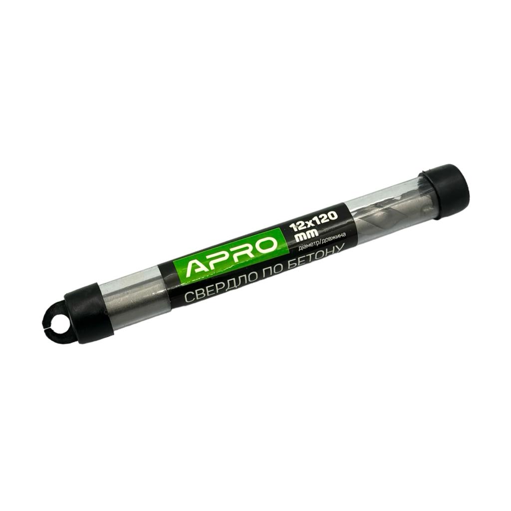 Свёрла по бетону APRO Сверло по бетону Ø12x120мм 821015
