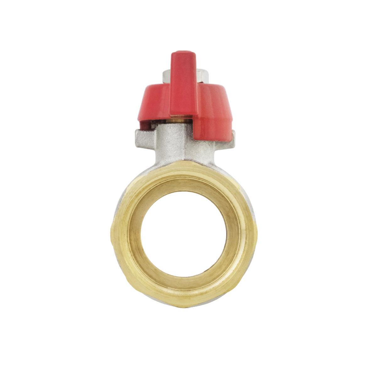 Краны серии Red Raftec RED Кран шаровый DN25 (1) В/В красная бабочка CBB-03