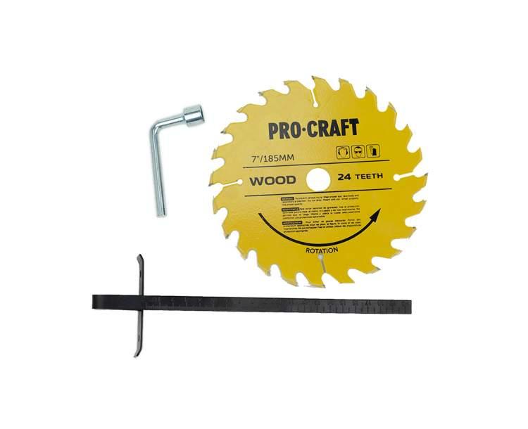 Пилки дискові (електричні) PROCRAFT Пила дискова Ø185мм. 2300Вт. KR2300