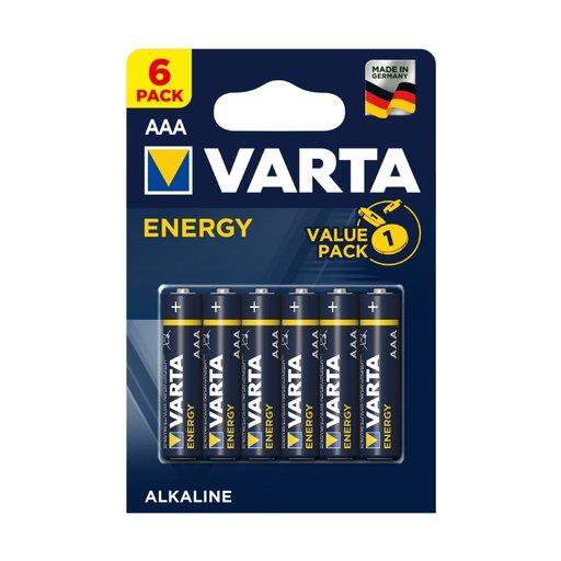 Батарейки VARTA ENERGY AAA/LR3 1,5V (уп./6шт.)
