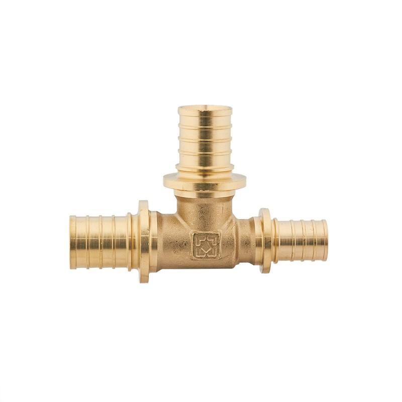 Push-фитинги для Pex труб Raftec Тройник натяжной редукционный Ø25x20x25мм. PT252025