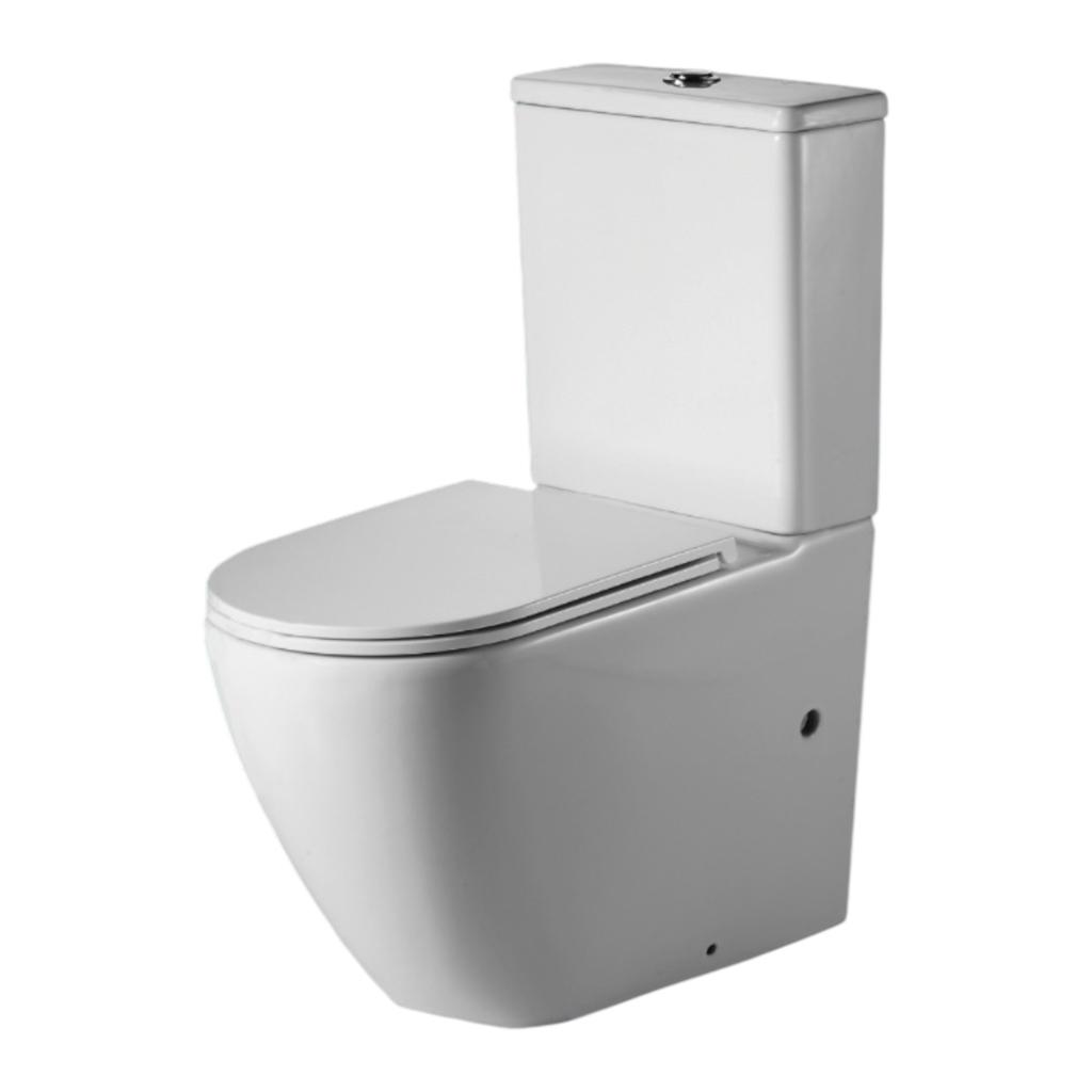 Унитазы (компакты) MIXXUS Premium Ellipse-0401-T1 Унітаз-компакт 630x390x840mm, система змиву TORNADO 1.0 (MP6467)