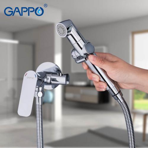 Смесители для душа (гигиенические) GAPPO G7248-1 (NOAR) Душ гигиен. встроенный однорыч. лат. корпус Ø35